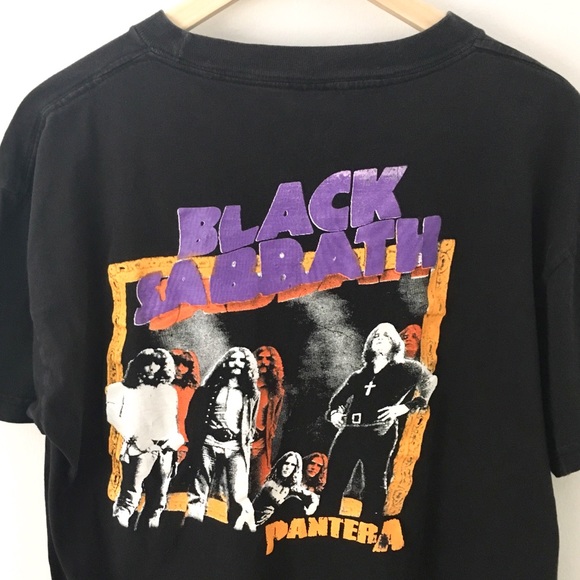 vintage black sabbath shirt